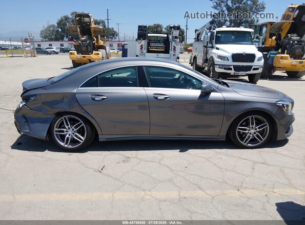 WDDSJ4EB4HN400087 2017 MERCEDES-BENZ CLA 250 Серый Вид задней части салона