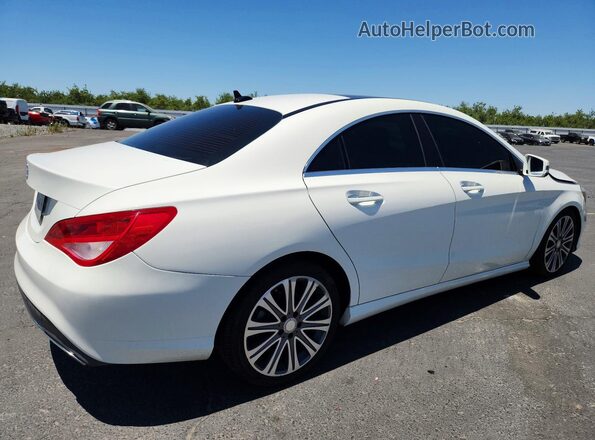 WDDSJ4EB4HN444459 2017 MERCEDES-BENZ CLA-CLASS White Задня права чверть
