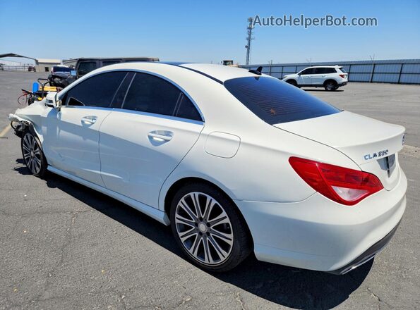 WDDSJ4EB4HN444459 2017 MERCEDES-BENZ CLA-CLASS White Задня ліва чверть