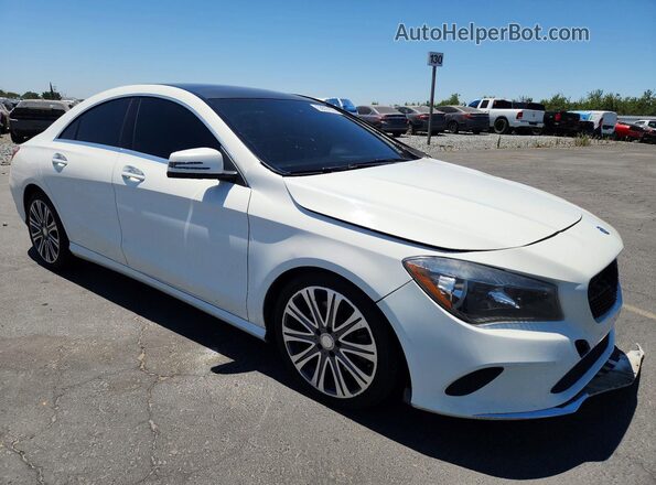 WDDSJ4EB4HN444459 2017 MERCEDES-BENZ CLA-CLASS White Передня права чверть