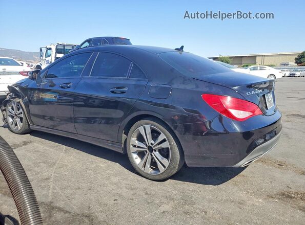 WDDSJ4EB4JN510420 2018 MERCEDES-BENZ CLA-CLASS Black Trasero izquierdo