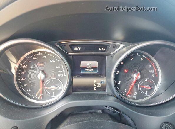 WDDSJ4EB4JN510420 2018 MERCEDES-BENZ CLA-CLASS Black Vista del cuadro de instrumentos