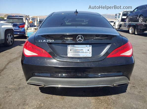 WDDSJ4EB4JN510420 2018 MERCEDES-BENZ CLA-CLASS Black Vista trasera