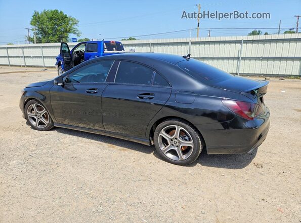 WDDSJ4EB4JN536077 2018 MERCEDES-BENZ CLA-CLASS Black უკანა მარცხენა