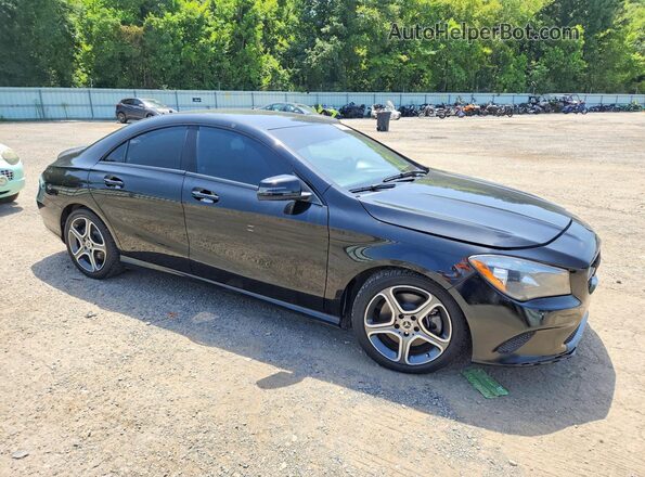 WDDSJ4EB4JN536077 2018 MERCEDES-BENZ CLA-CLASS Black წინა მარჯვენა