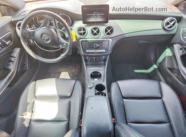 WDDSJ4EB4JN536077 2018 MERCEDES-BENZ CLA-CLASS Black წინა პანელის ხედი