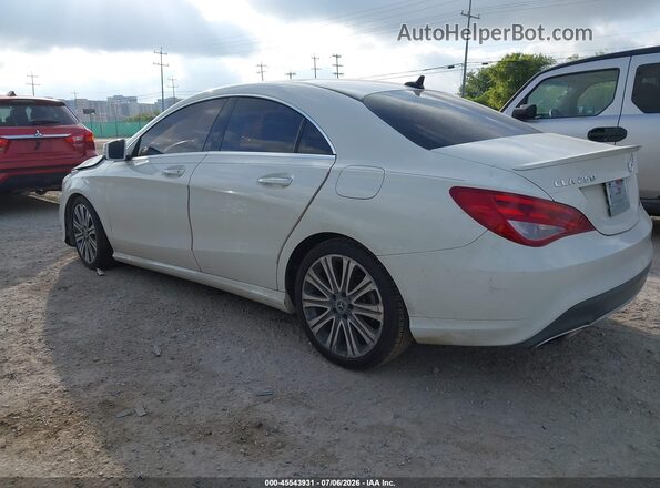 WDDSJ4EB4JN550609 2018 MERCEDES-BENZ CLA 250 White Tył lewy