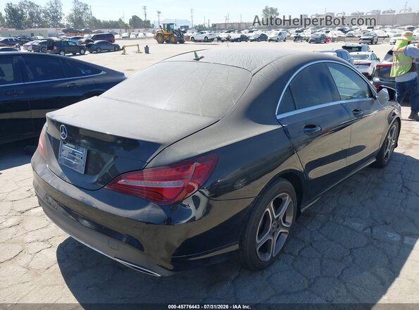 WDDSJ4EB4KN713373 2019 MERCEDES-BENZ CLA 250 Черный Задняя правая четверть
