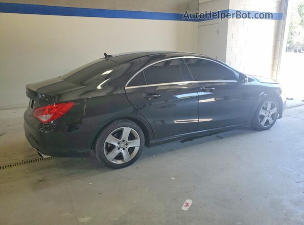 WDDSJ4EB5GN298958 2016 MERCEDES-BENZ CLA-CLASS Black Задня права чверть