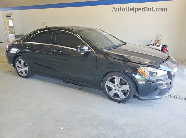 WDDSJ4EB5GN298958 2016 MERCEDES-BENZ CLA-CLASS Black Передня права чверть