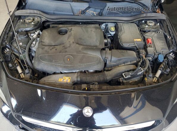 WDDSJ4EB5GN298958 2016 MERCEDES-BENZ CLA-CLASS Black Вид задньої частини салону