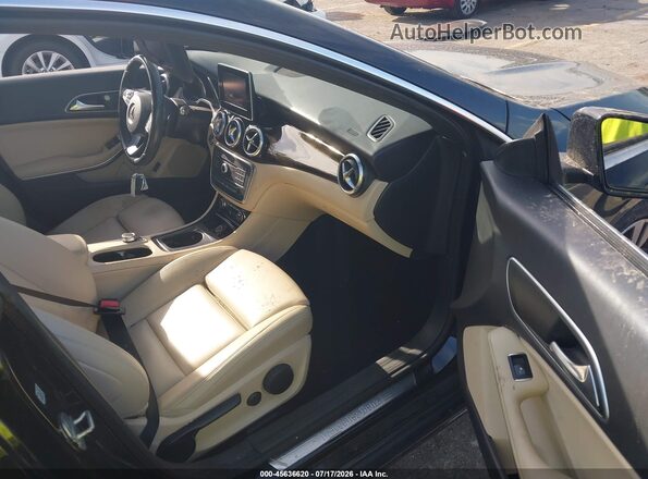 WDDSJ4EB5GN365736 2016 MERCEDES-BENZ CLA 250 Black Vista interior delantera