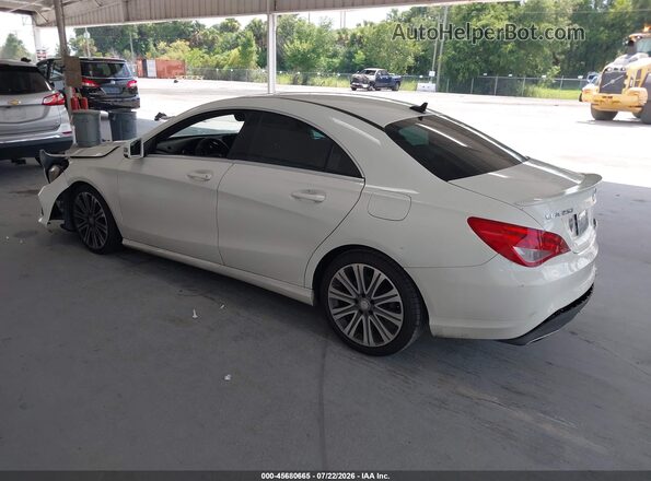 WDDSJ4EB5HN481004 2017 MERCEDES-BENZ CLA 250 White Rear left