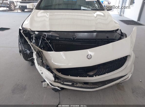 WDDSJ4EB5HN481004 2017 MERCEDES-BENZ CLA 250 White Instrument cluster view