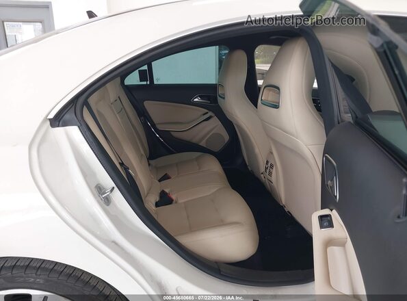 WDDSJ4EB5HN481004 2017 MERCEDES-BENZ CLA 250 White VIN sticker view