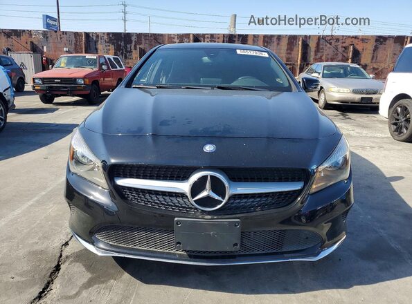 WDDSJ4EB5JN501211 2018 MERCEDES-BENZ CLA-CLASS Black Вид спереду
