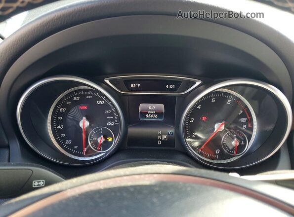 WDDSJ4EB5JN501211 2018 MERCEDES-BENZ CLA-CLASS Black Вид щитка приладів
