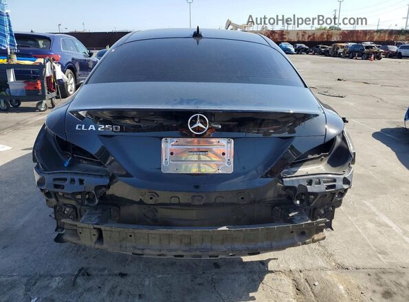 WDDSJ4EB5JN501211 2018 MERCEDES-BENZ CLA-CLASS Black Вид ззаду