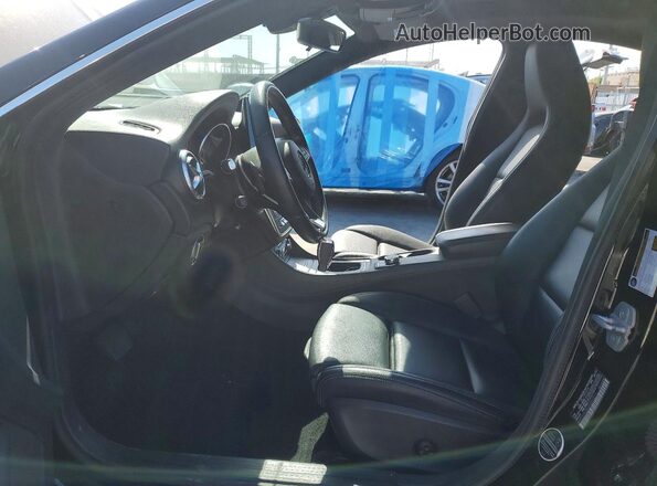 WDDSJ4EB5JN501211 2018 MERCEDES-BENZ CLA-CLASS Black Вид салону спереду