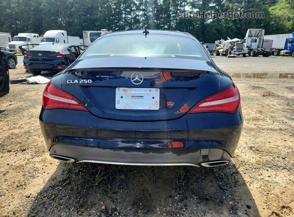 WDDSJ4EB5JN612230 2018 MERCEDES-BENZ CLA-CLASS Синий Вид сзади