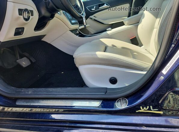 WDDSJ4EB5JN612230 2018 MERCEDES-BENZ CLA-CLASS Синий Вид подкапотного пространства