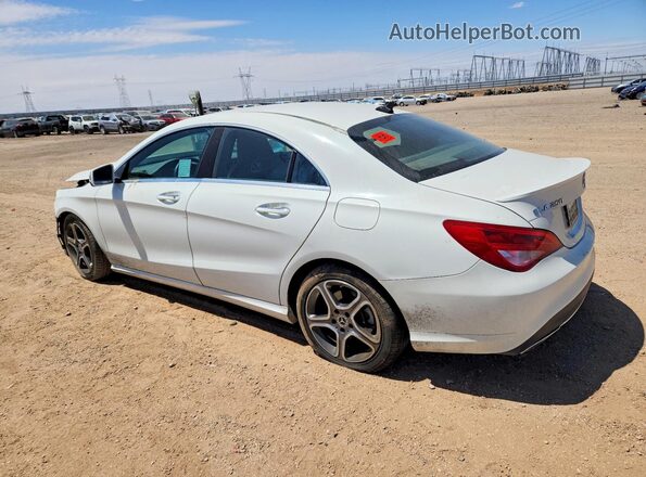 WDDSJ4EB5JN619307 2018 MERCEDES-BENZ CLA-CLASS White Rear left