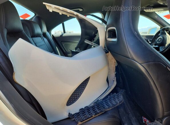 WDDSJ4EB5JN619307 2018 MERCEDES-BENZ CLA-CLASS White Rear seats view