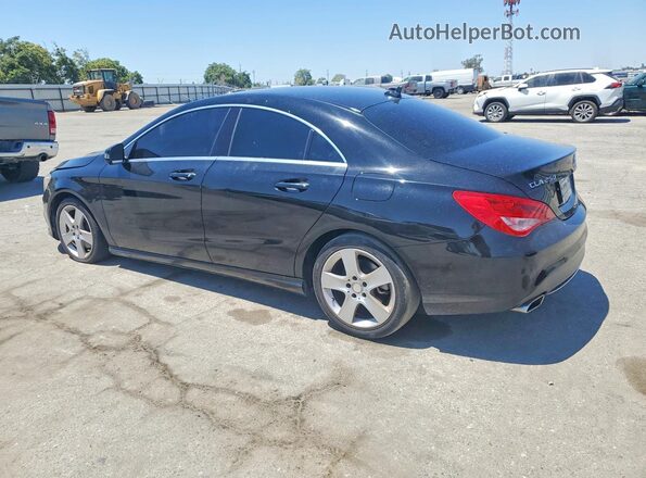 WDDSJ4EB6GN305464 2016 MERCEDES-BENZ CLA-CLASS Black უკანა მარცხენა