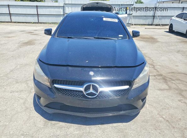 WDDSJ4EB6GN305464 2016 MERCEDES-BENZ CLA-CLASS Black წინა ხედი