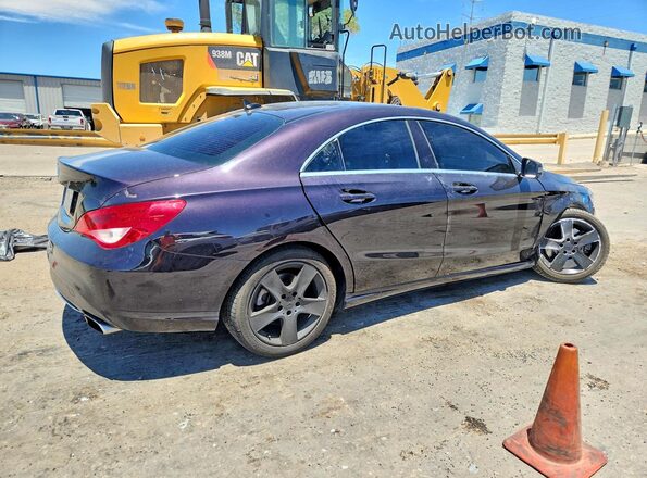 WDDSJ4EB6GN332826 2016 MERCEDES-BENZ CLA-CLASS Purple Հետևի աջ