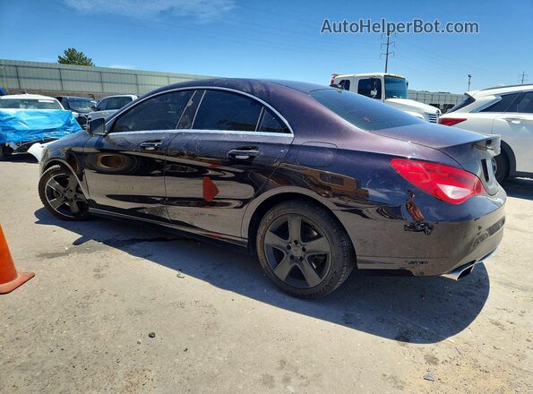 WDDSJ4EB6GN332826 2016 MERCEDES-BENZ CLA-CLASS Purple Հետևի ձախ