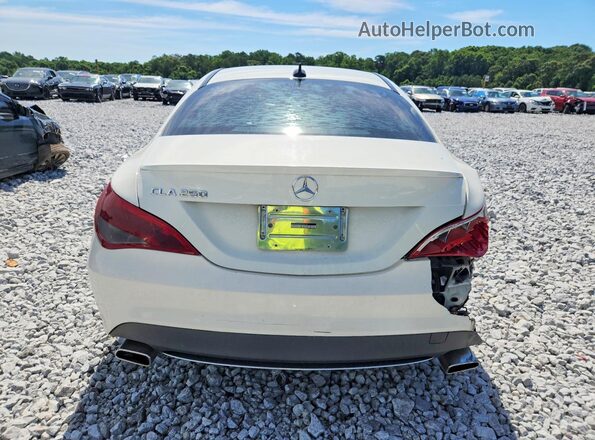 WDDSJ4EB6GN380696 2016 MERCEDES-BENZ CLA-CLASS White Rear view