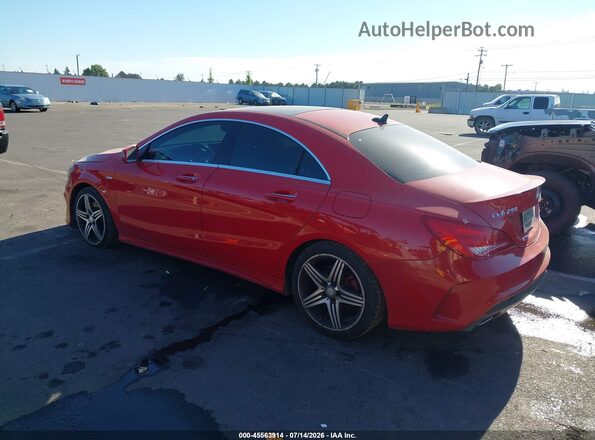 WDDSJ4EB6GN386935 2016 MERCEDES-BENZ CLA 250 Красный Задняя левая четверть