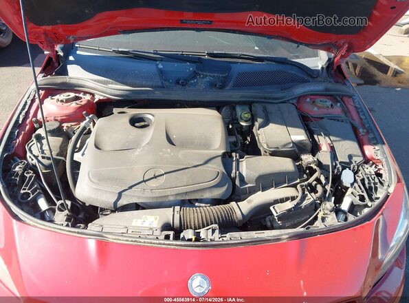 WDDSJ4EB6GN386935 2016 MERCEDES-BENZ CLA 250 Красный Вид сзади