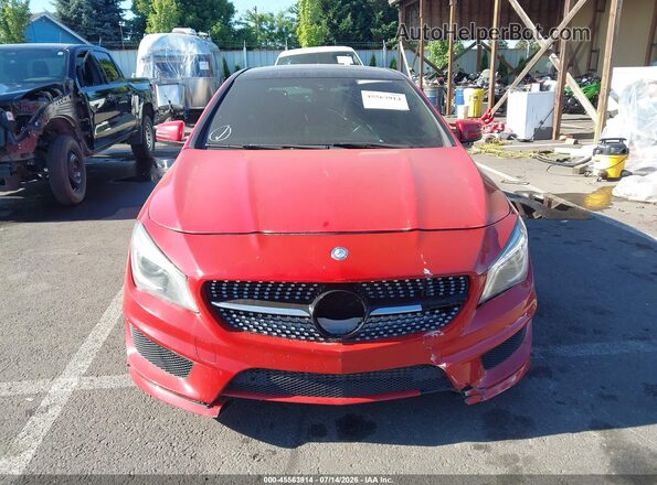 WDDSJ4EB6GN386935 2016 MERCEDES-BENZ CLA 250 Красный Вид щитка приборов