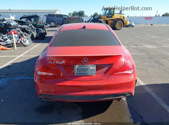 WDDSJ4EB6GN386935 2016 MERCEDES-BENZ CLA 250 Красный 