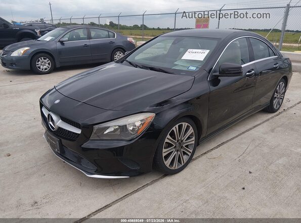 WDDSJ4EB6HN442440 2017 MERCEDES-BENZ CLA 250 Black Առջևի ձախ երեք քառորդ տեսարան