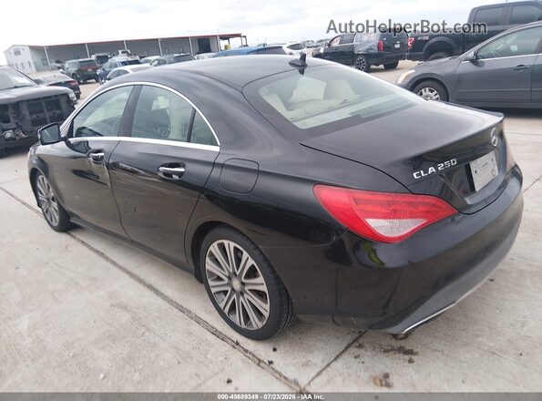WDDSJ4EB6HN442440 2017 MERCEDES-BENZ CLA 250 Black Հետևի ձախ