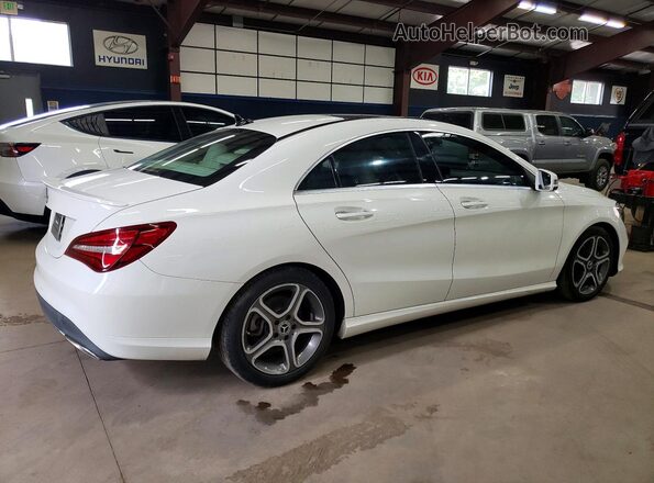 WDDSJ4EB6JN534119 2018 MERCEDES-BENZ CLA-CLASS White Задня права чверть