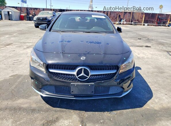 WDDSJ4EB6JN602144 2018 MERCEDES-BENZ CLA-CLASS Black Вид спереду