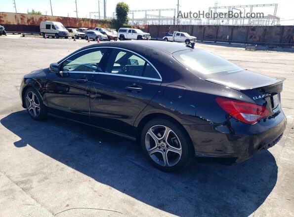 WDDSJ4EB6JN602144 2018 MERCEDES-BENZ CLA-CLASS Black Задня ліва чверть
