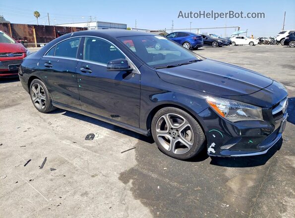 WDDSJ4EB6JN602144 2018 MERCEDES-BENZ CLA-CLASS Black Передня права чверть