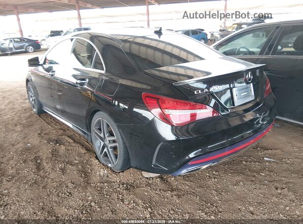 WDDSJ4EB6JN603567 2018 MERCEDES-BENZ CLA 250 Black Tył lewy