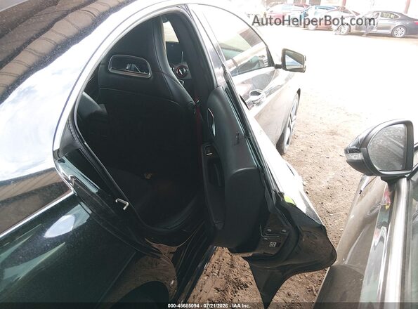 WDDSJ4EB6JN603567 2018 MERCEDES-BENZ CLA 250 Black Widok naklejki z numerem VIN