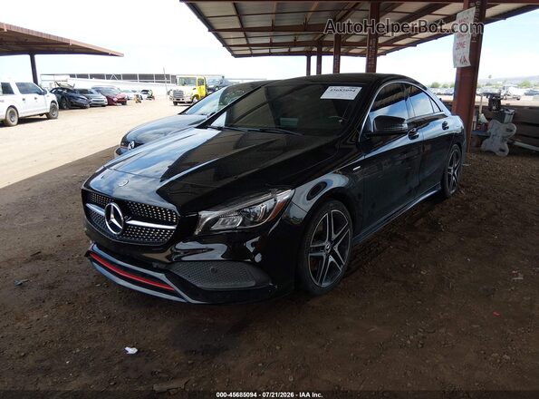 WDDSJ4EB6JN603567 2018 MERCEDES-BENZ CLA 250 Black Przód lewy