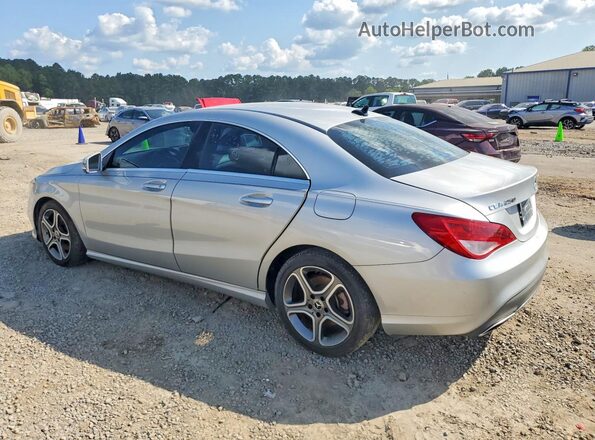 WDDSJ4EB6JN610003 2018 MERCEDES-BENZ CLA-CLASS Silver Հետևի ձախ