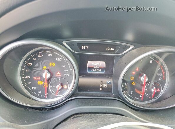WDDSJ4EB6JN610003 2018 MERCEDES-BENZ CLA-CLASS Silver Սարքավորումների վահանակի տեսք