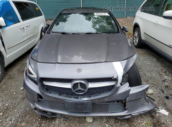 WDDSJ4EB6JN666393 2018 MERCEDES-BENZ CLA-CLASS Charcoal წინა ხედი