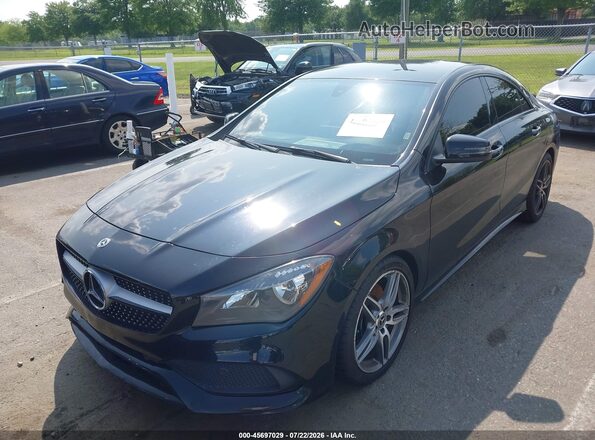 WDDSJ4EB6KN713830 2019 MERCEDES-BENZ CLA 250 Черный Передняя левая четверть