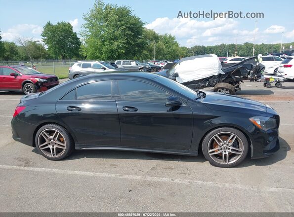 WDDSJ4EB6KN713830 2019 MERCEDES-BENZ CLA 250 Черный Вид задней части салона